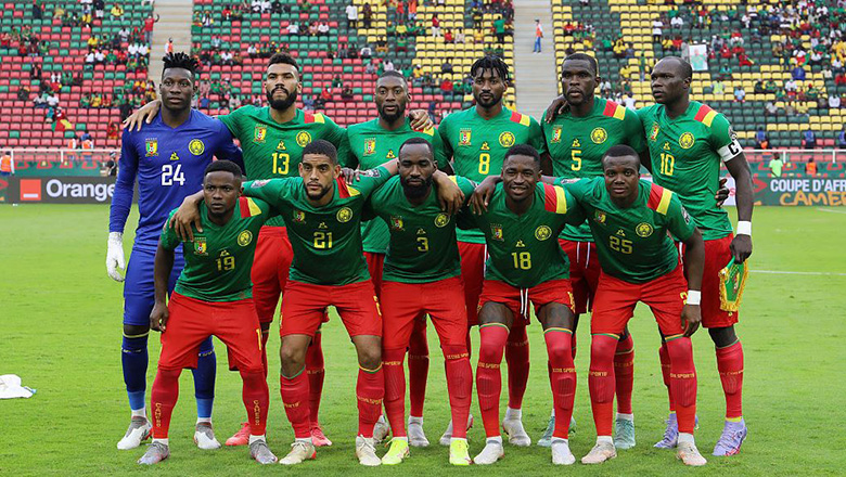 Đội hình Cameroon tại World Cup 2022