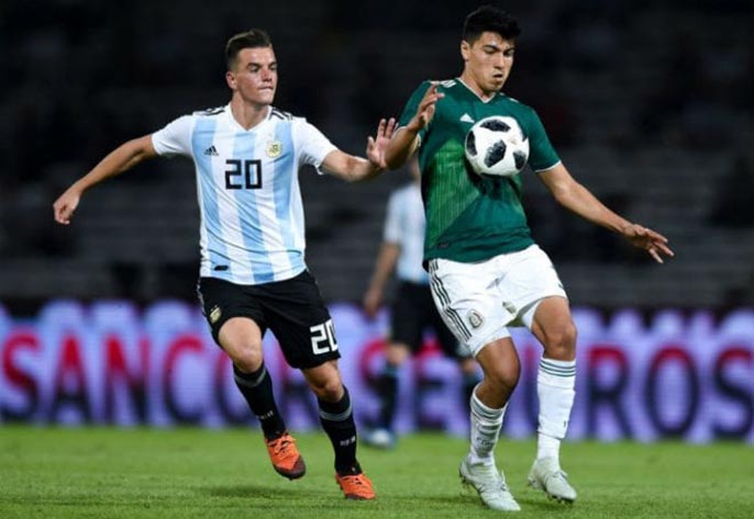 Cập nhật lịch sử đối đầu giữa Argentina với Mexico mới nhất