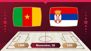 Lịch sử đối đầu giữa Cameroon vs Serbia