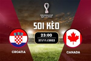 Cập nhật lịch sử đối đầu giữa Croatia vs Canada