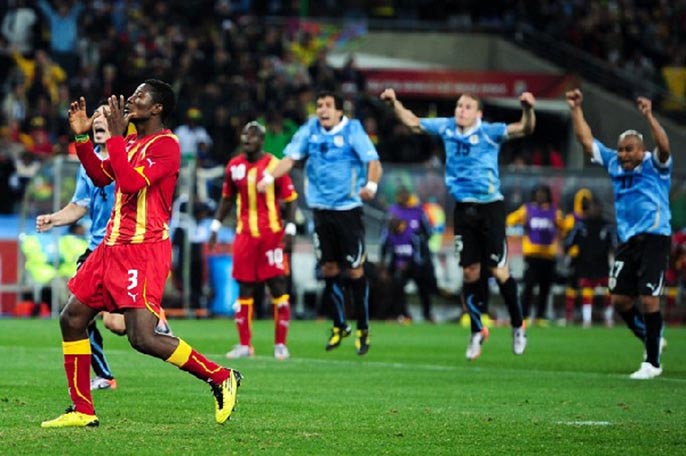 Khám phá lịch sử đối đầu giữa Ghana và Uruguay