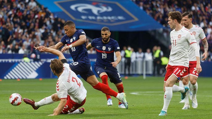 Lịch sử đối đầu giữa Pháp vs Đan Mạch