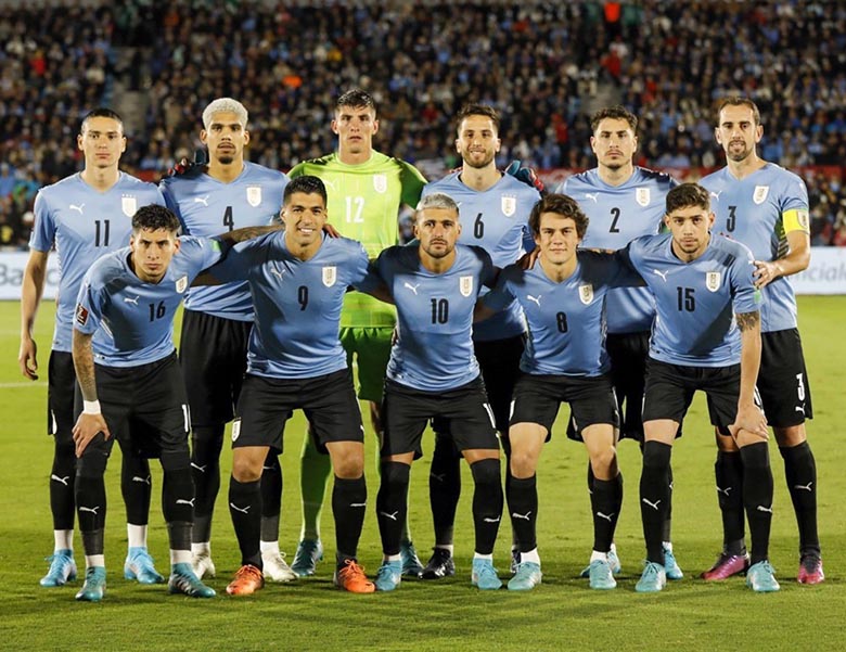 Đội Hình Uruguay tại World Cup 2022