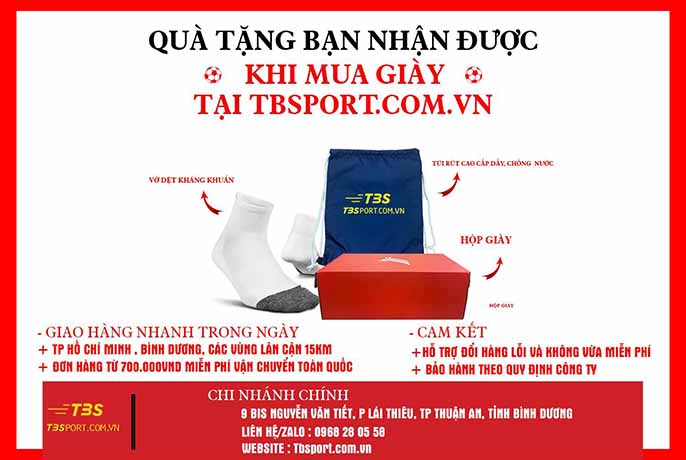 Top 5 shop giày đá bóng ở Bình Dương bạn nên biết 