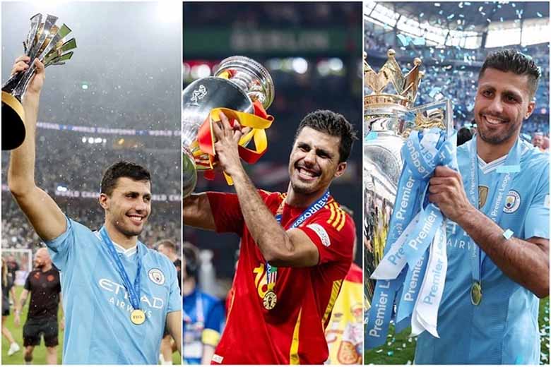 Cầu thủ Rodri: Bức tường thép của Man City 