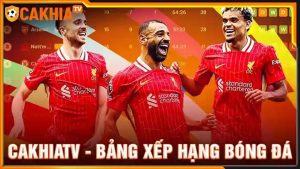Bảng Xếp Hạng Bóng Đá Chính Xác Nhất Tại Cakhia TV