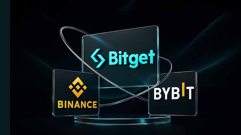 Top 3 Sàn Giao Dịch Crypto Uy Tín Nhất 2025 – Bitget, Binance, Bybit Dẫn Đầu Cuộc Cách Mạng Tài Chính Số