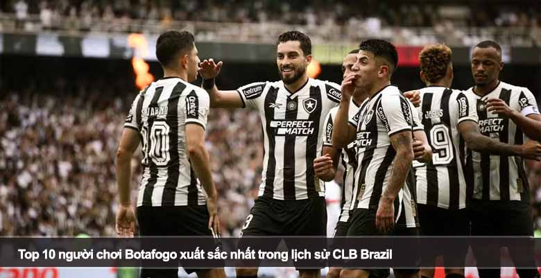 Top 10 người chơi Botafogo xuất sắc nhất trong lịch sử CLB Brazil