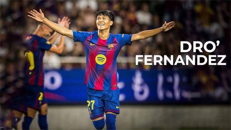 Dro Fernández – Tài năng La Masia khuấy đảo sân cỏ Barcelona từ 17 tuổi